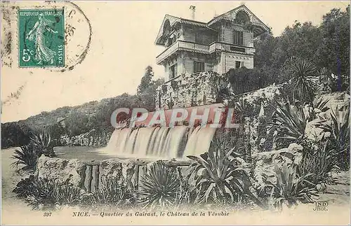 Cartes postales Nice Quartier du Gairant le Chateau de la Vesubie