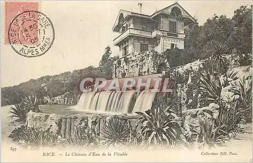 Cartes postales Nice le Chateau d'Eau de la Vesubie