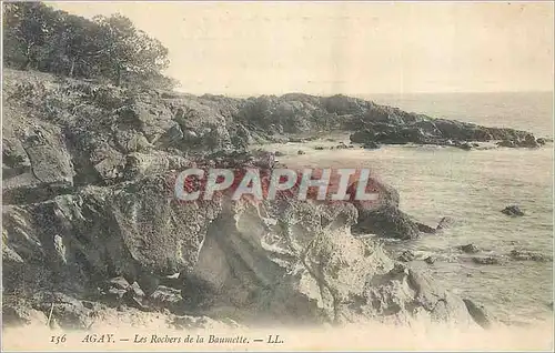 Ansichtskarte AK Agay Les Rochers de la Baumette