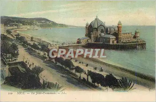 Cartes postales Nice La Jetee Promenade