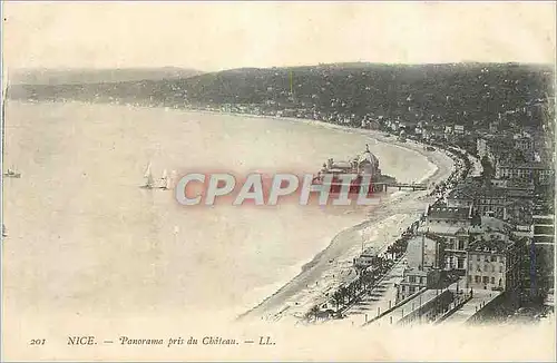 Cartes postales Nice Panorama pris du Chateau