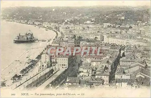 Cartes postales Nice Vue Panoramique prise du Chateau