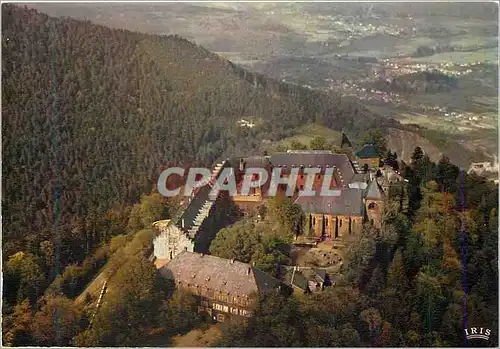 Moderne Karte Mont Sainte Odile (alt 763 m) Le Couvent et la Plaine d'Alsace