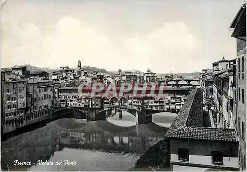 Cartes postales moderne Firenze Les Ponts