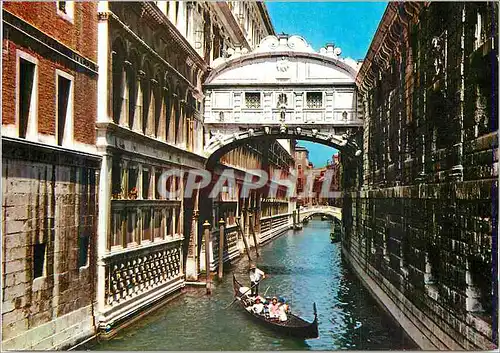 Cartes postales moderne Venezia Pont des Soupirs