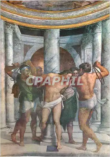 Cartes postales moderne Roma La Flagellation de Notre Seigneur Jesus Christ de Sebastiano del Piombo (1519 1525)