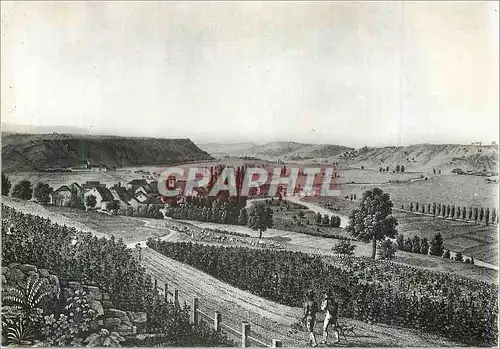 Cartes postales moderne Domremy (Vosges) Vue Generale du Village et de la Vallee de la Meuse