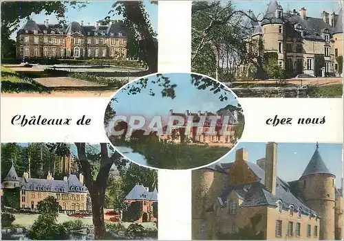 Cartes postales moderne La Normandie Pittoresque Chateaux de Chez Nous