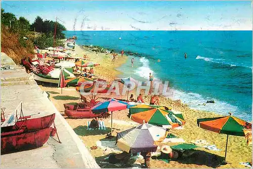 Moderne Karte Bulgaria Zlatni Piassatzi Maison Internationale des Journalistes La Plage