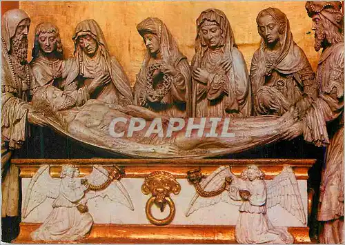 Cartes postales moderne Cathedrale d'Auch Mise au Tombeau (vers 1500)