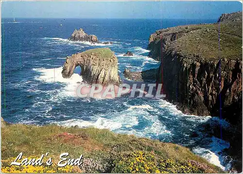Cartes postales moderne Land's End The Atlantic Ocean and the English Channel