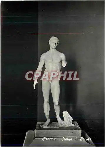 Cartes postales moderne Siracusa Statue d'Hercules
