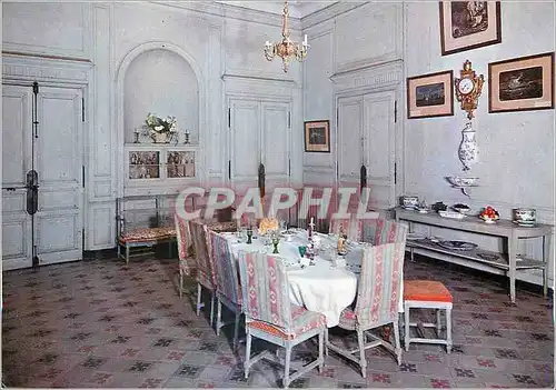 Moderne Karte Nohant Vicq (Indre) Le Chateau de Nohant Un diner le Soir a Nohant en 1869