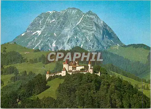 Cartes postales moderne Gruyeres et le Moleson