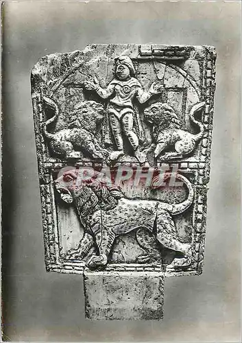 Cartes postales moderne Musee Lavigerie Carthage Antiquites Chretiennes Daniel et les Lions (Ivoire)