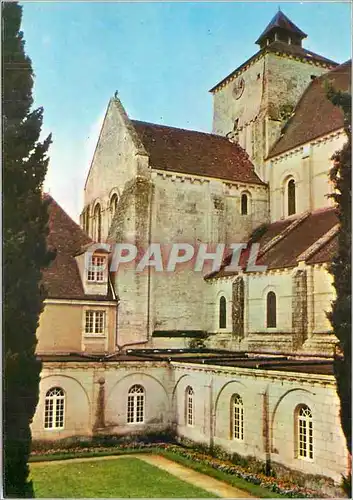 Moderne Karte Abbaye N D de Fontgombault (Indre) Le Preau du Cloitre