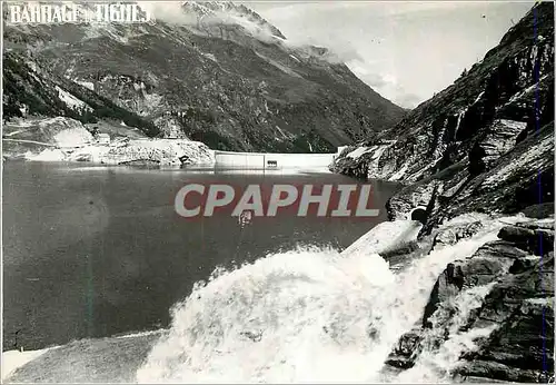 Moderne Karte Barrage Tignes