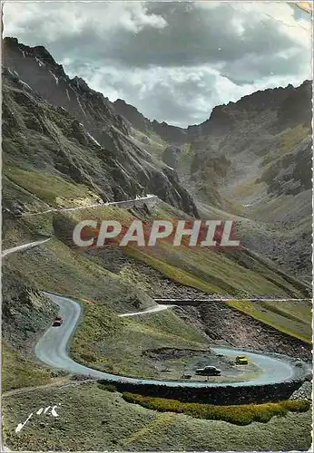 Cartes postales moderne Les Pyrenees Route de Bareges au Col du Tourmalet Le Fer a Cheval Le Pic d'Espade (2114 m)