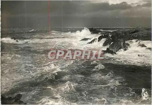 Cartes postales moderne La Cote Bretonne Mer Demontee