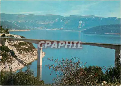 Cartes postales moderne Le Verdon Le Lac de Sainte Croix