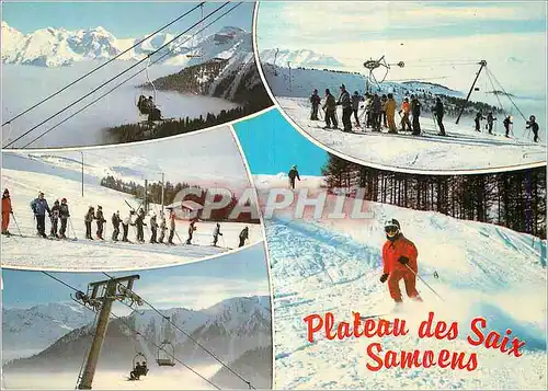 Cartes postales moderne Le Plateau des Saix a Samoens (Haute Savoie) altitude 1700 2100 m