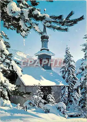 Cartes postales moderne Samoens (Haute Savoie) Chapelle du Jardin alpin Le Jaysinia