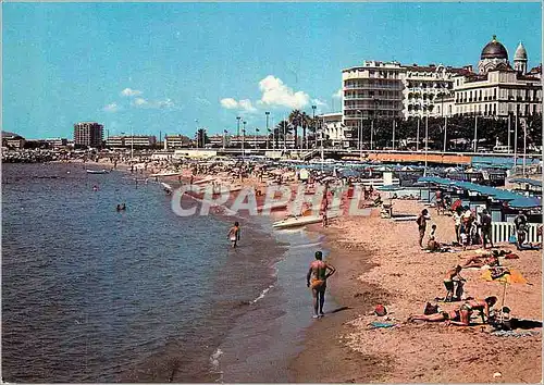 Moderne Karte Saint Raphael La Cote d'Azur Varoise La Plage du Veillat