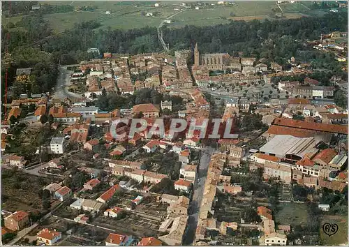 Moderne Karte Tarn St Sulpice la Pointe Vue Aerienne