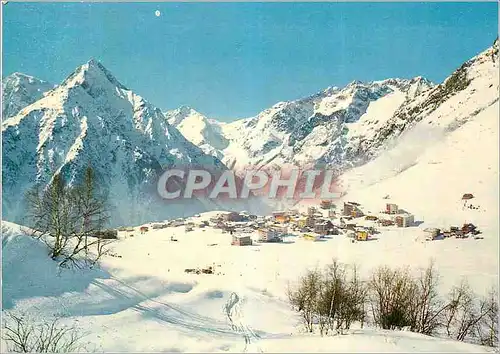 Cartes postales moderne Les 2 Alpes (Alt 1650 m) Vue Generale Le Grand Rochail et l'Aiguille de Venosc