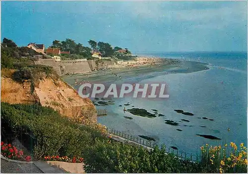 Cartes postales moderne La Bernerie (Loire Atlantique) Lumiere de la Cote Jade Vue sur la Plage et la Mer de la Garenne