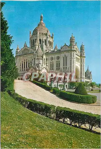 Cartes postales moderne Lisieux (Calvados) La Basilique Sainte Therese