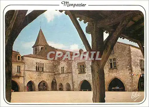 Moderne Karte Monpazier (Dordogne) Dordogne Pittoresque Ancienne Bastide Fondee en 1284