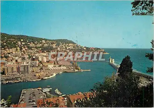 Cartes postales moderne Nice Le Nouveau Port et Cap de Nice