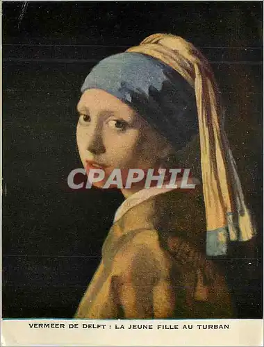 Image Vermeer de Delft La Jeune Fille au Turban