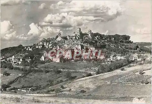 Moderne Karte Vezelay (Yonne) Vue Generale