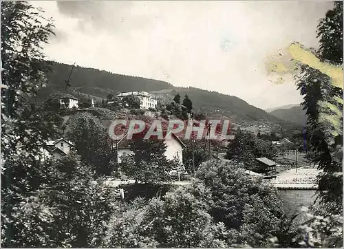 Moderne Karte Bonne sur Menoge (Hte Savoie) Le Haut Bonne Le Groupe Scolaire et les Voirons