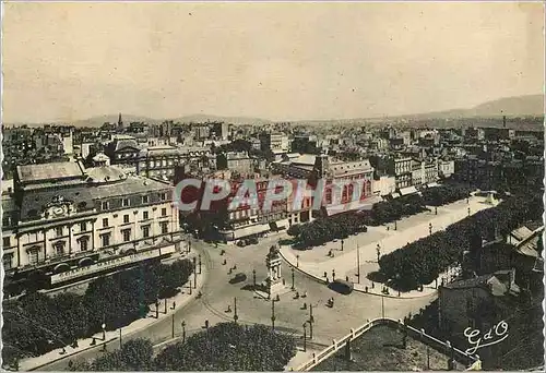 Moderne Karte Clermont Ferrand L'Auvergne Place de Jaude