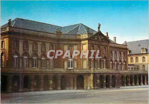 Moderne Karte Metz Le Theatre il fut inaugure en 1752 La Salle de Spectacles peut contenir 1200 personnes