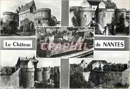 Cartes postales moderne Le Chateau de Nantes (Loire Atlantique) Divers aspects du Chateau de la Duchesse Anne