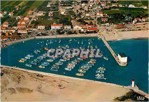 Cartes postales moderne Ile d'Oleron Le Port de la Cotiniere vu du Ciel Bateaux