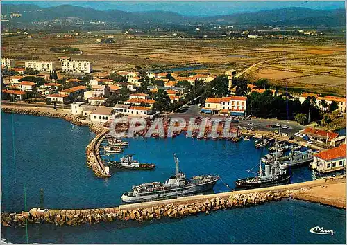 Cartes postales moderne Les Salins d'Hyeres (Var) Cote d'Azur French Riviera Vue aerienne