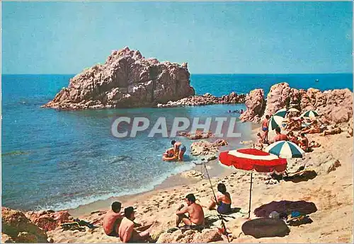 Cartes postales moderne Calella de Mar Plage de la Grosse Roche