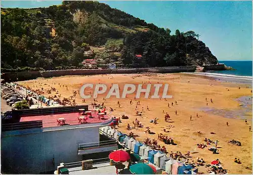 Moderne Karte Zarautz Vue Generale de l'Hotel Kuliska