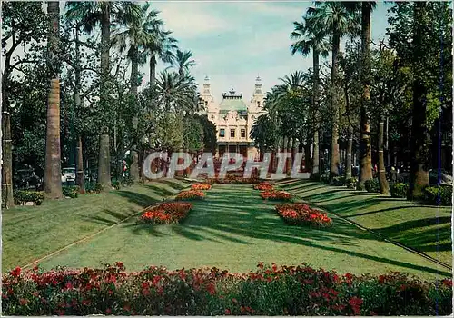 Cartes postales moderne Monte Carlo Les Jardins et le Casino