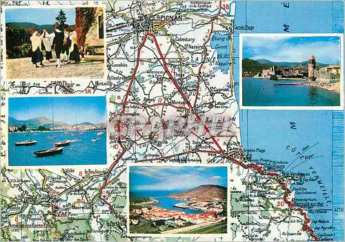 Cartes postales moderne Le Roussillon