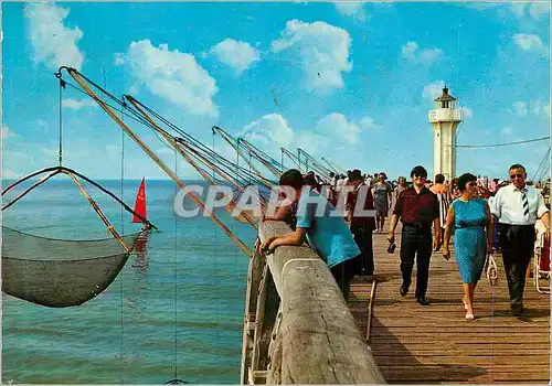 Moderne Karte Un Bonjour de la Cote Belge