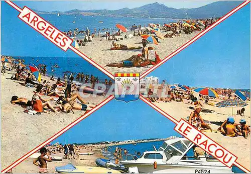 Cartes postales moderne Argeles sur Mer Le Racou La Plage