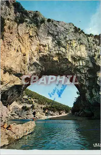 Moderne Karte Le Pont d'Arc Ardeche Pittoresque Une des Merveilles de la Nature