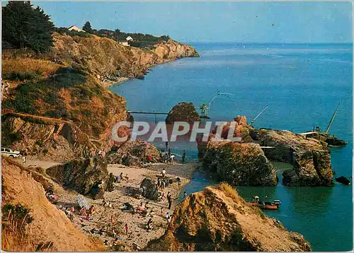 Moderne Karte La Bernerie (Loire Atlantique) Lumiere de la Cote Jade Le Lit du Roy a Creve Coeur