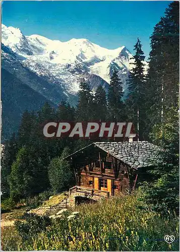 Cartes postales moderne Vieux Chalet du Pays du Mt Blanc